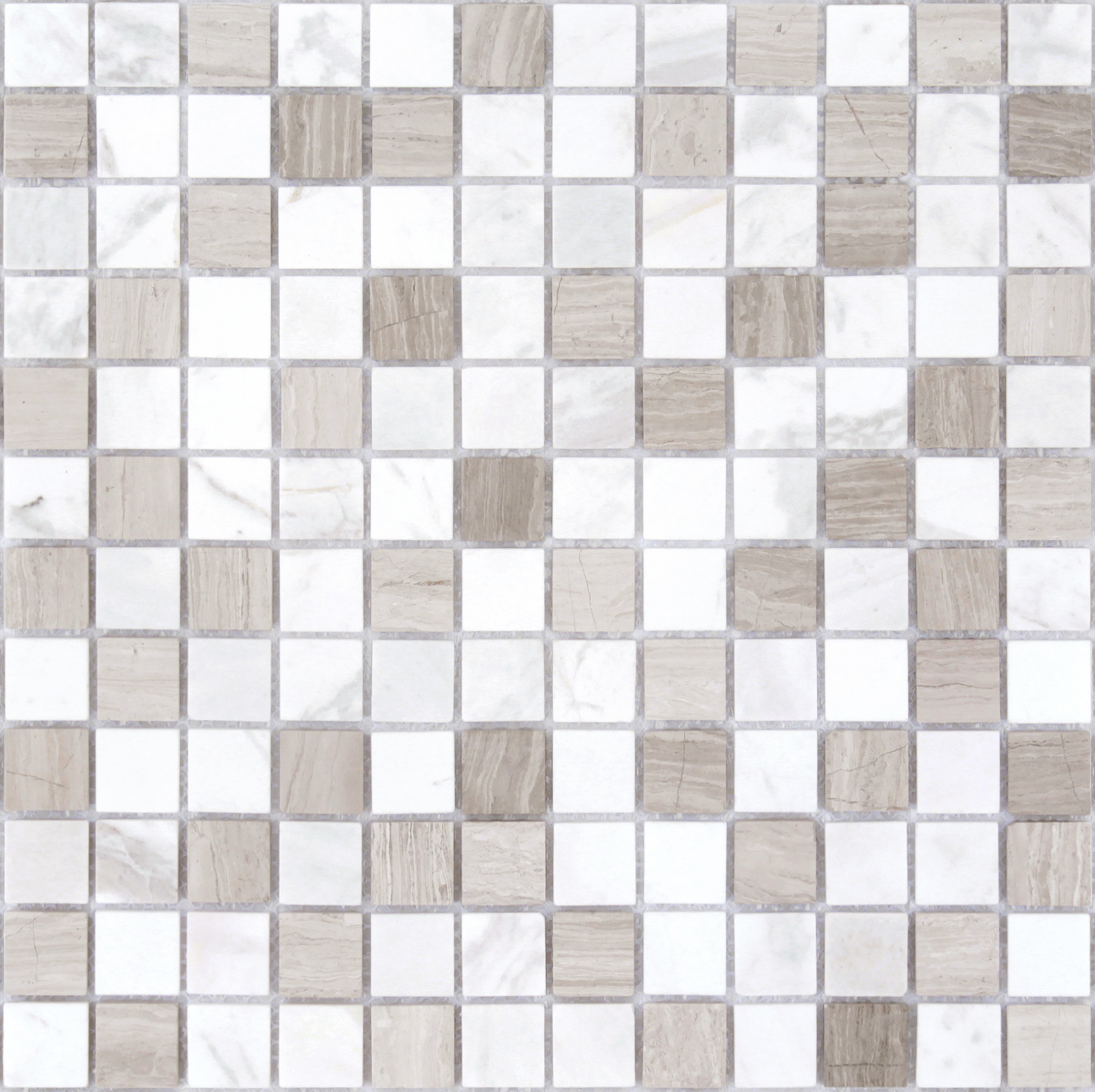 Pietrine Pietra Mix 2 MAT 23x23x4 298x298 Caramelle Mosaic