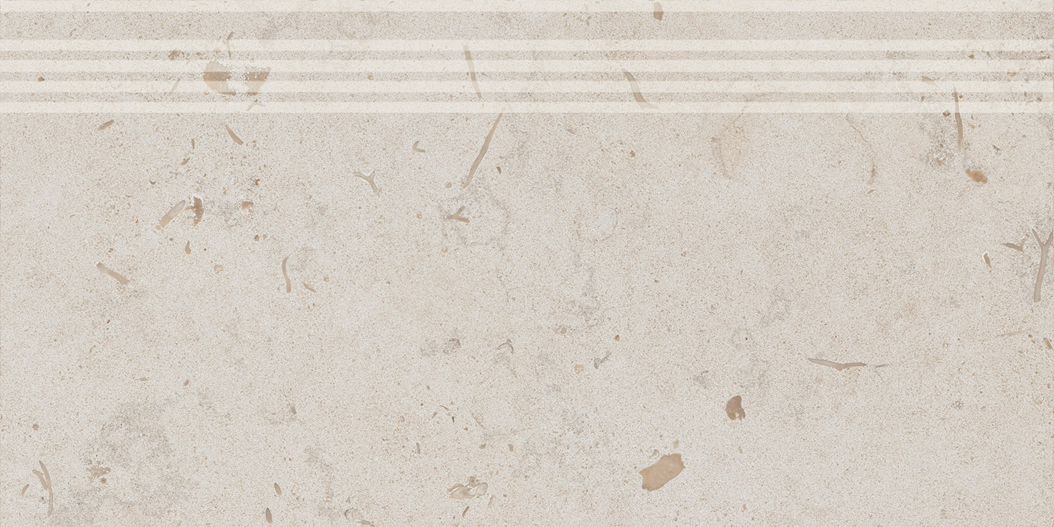 DD205520R/GR Ступень Про Лаймстоун бежевый натуральный обрезной 60х30 Kerama Marazzi