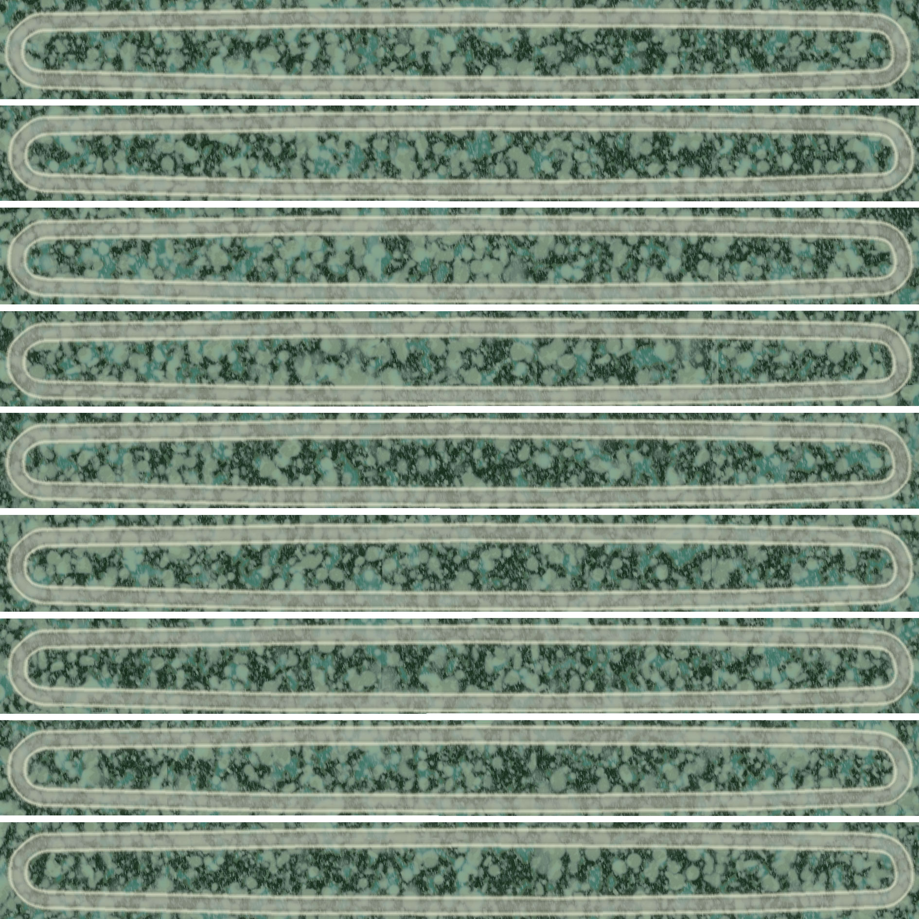 KMD2SOB006BN Декор чипсет Далия зелёный глянцевый 20x20x0,95 Kerama Marazzi