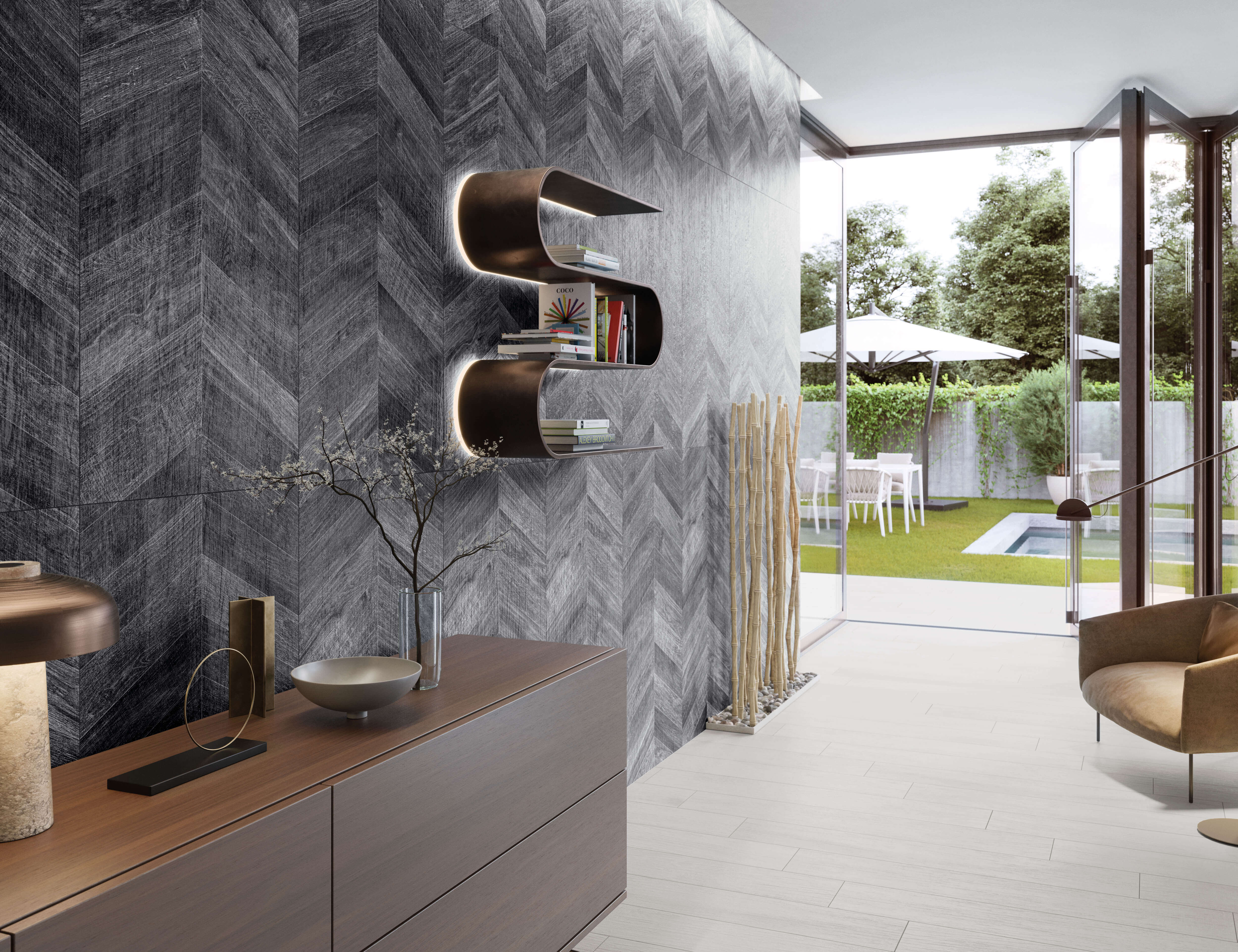 Artwood Chevron Nut R11 120x60 Ibero