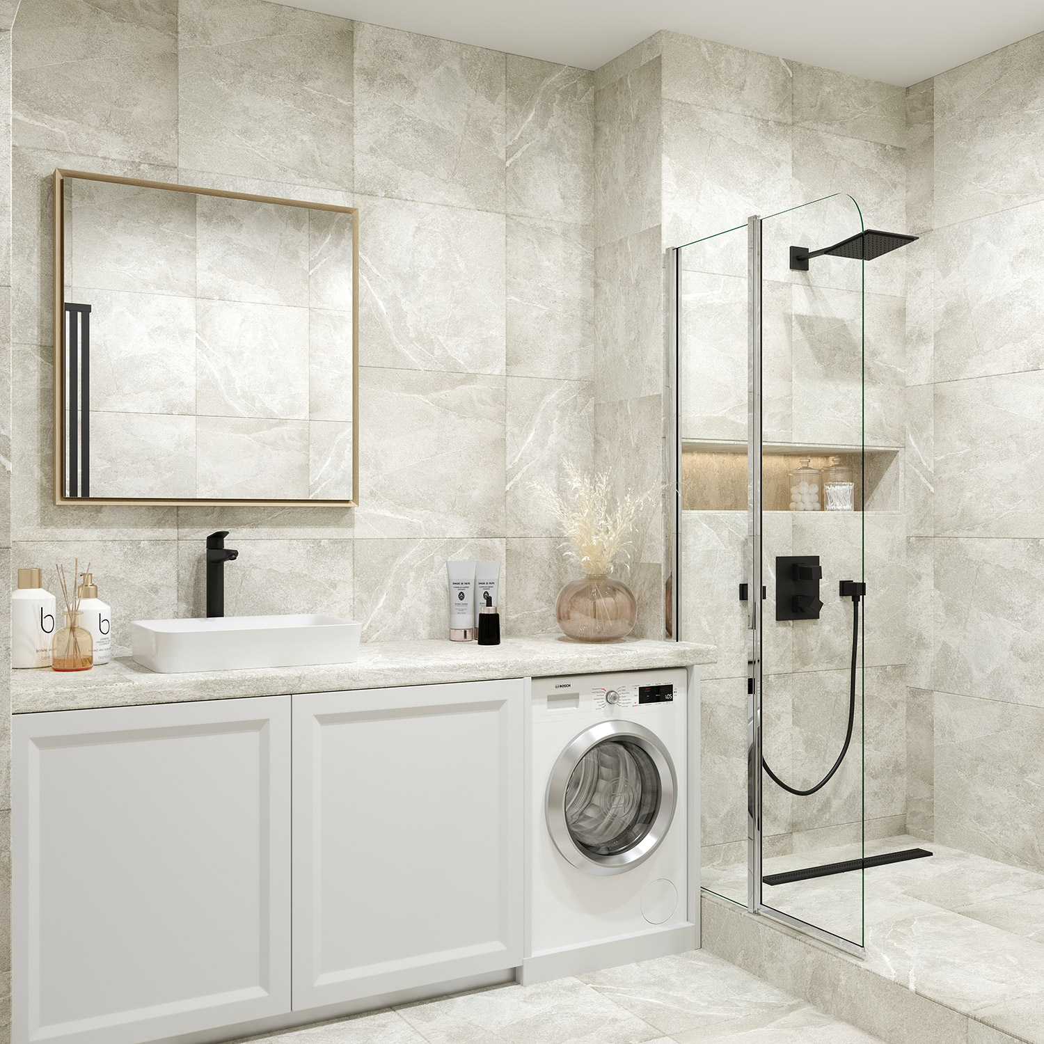Ellen GP Dust 50x50 Eurotile Ceramica
