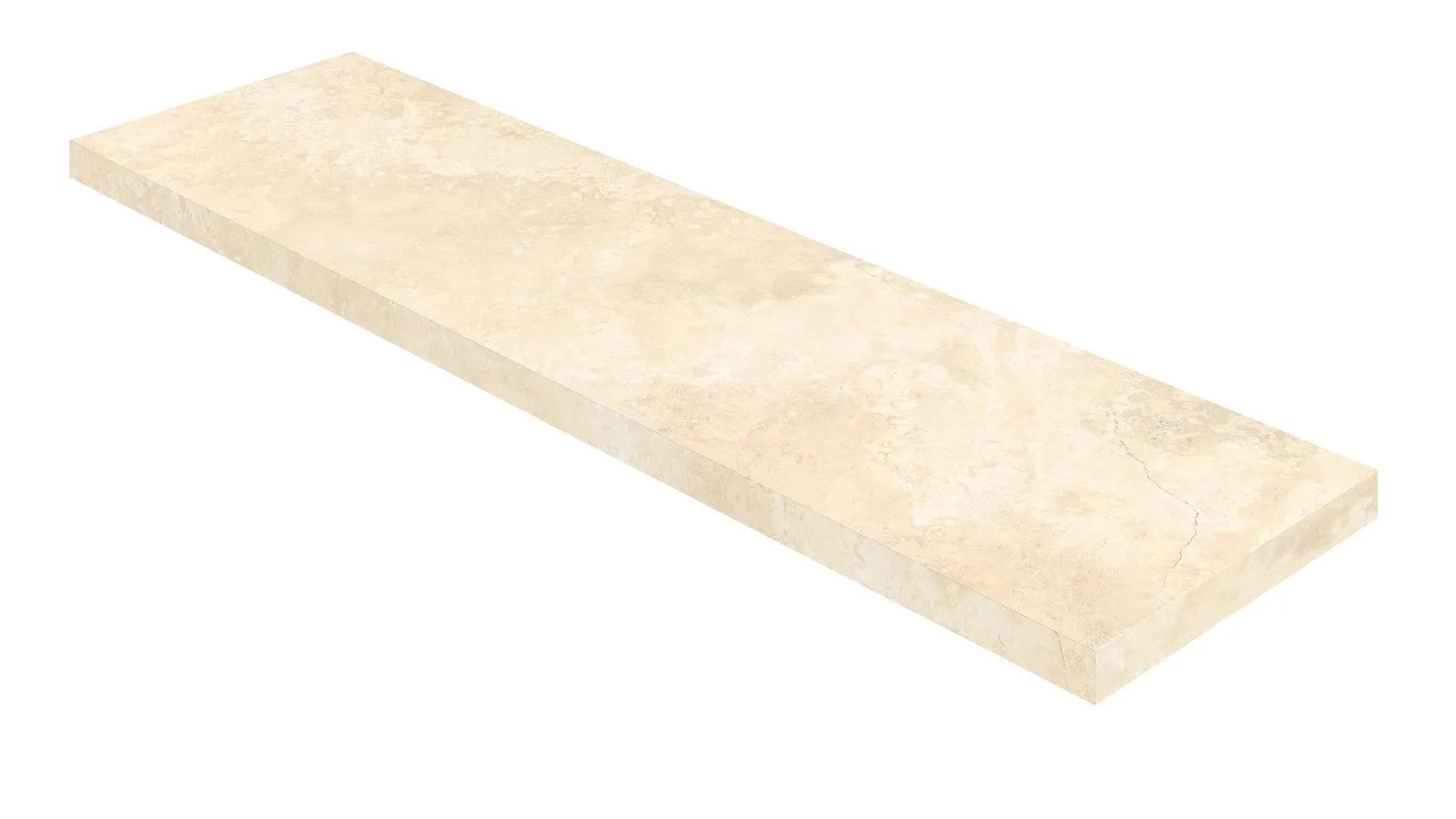 620070002851 Aurelia White Scalino Angolare Dx 33x120 ColiseumGres