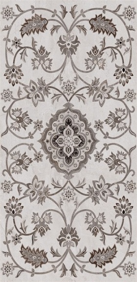 SG810402R Парнас пепельный декорированный лаппатированный 40х80 Kerama Marazzi