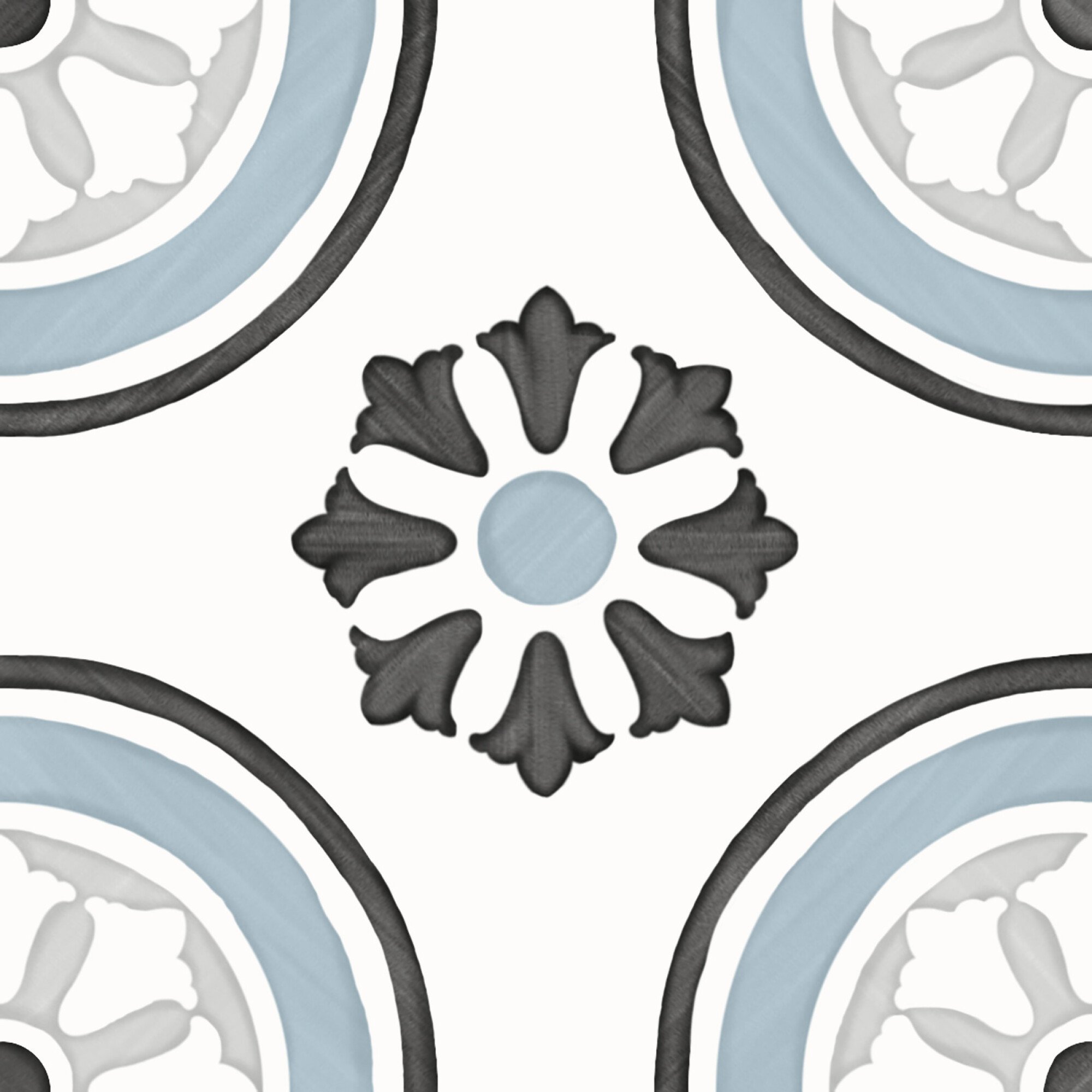 31085 Tanger Blue Dhalia 12.3x12.3 Harmony фото 4