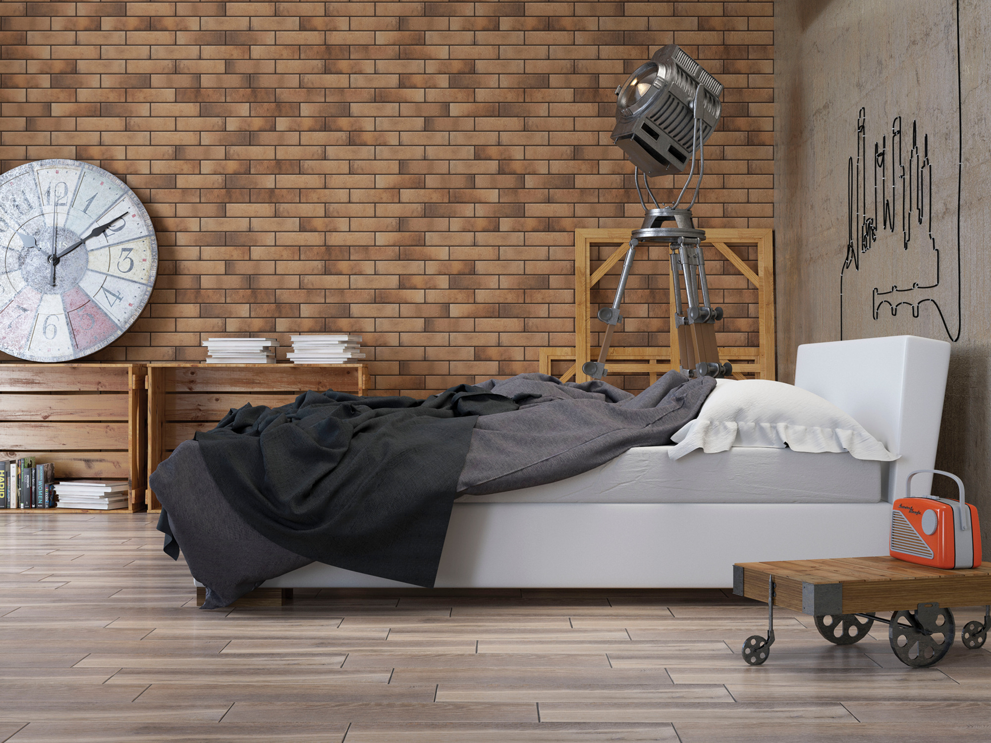 Retro Brick Pepper 24.5x6.5 CERRAD фото 4