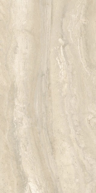 781164 Authentic Luxe Gold Travertine Matte 6mm 120x240 Rex Ceramiche