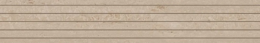 Фальшмозаика TL00 Толанто Трейл Светло-бежевый Лаппатированный 19x120x9 Ametis by Estima