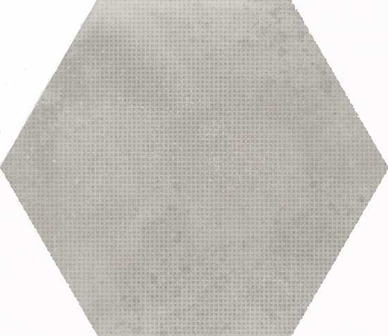 23603 Urban Hexagon Melange Silver 29,2X25,4 EQUIPE