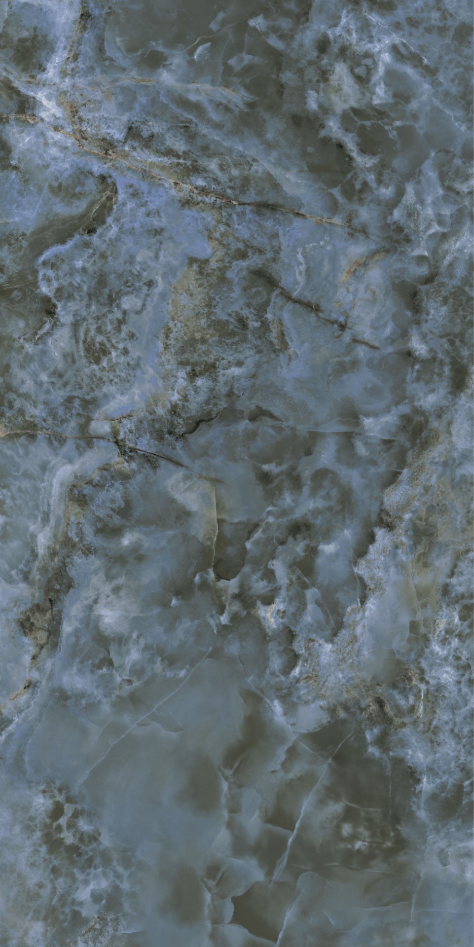 KM6012B0340R Сен-Тропе синий глянцевый обрезной 60x119,5x0,9 Kerama Marazzi