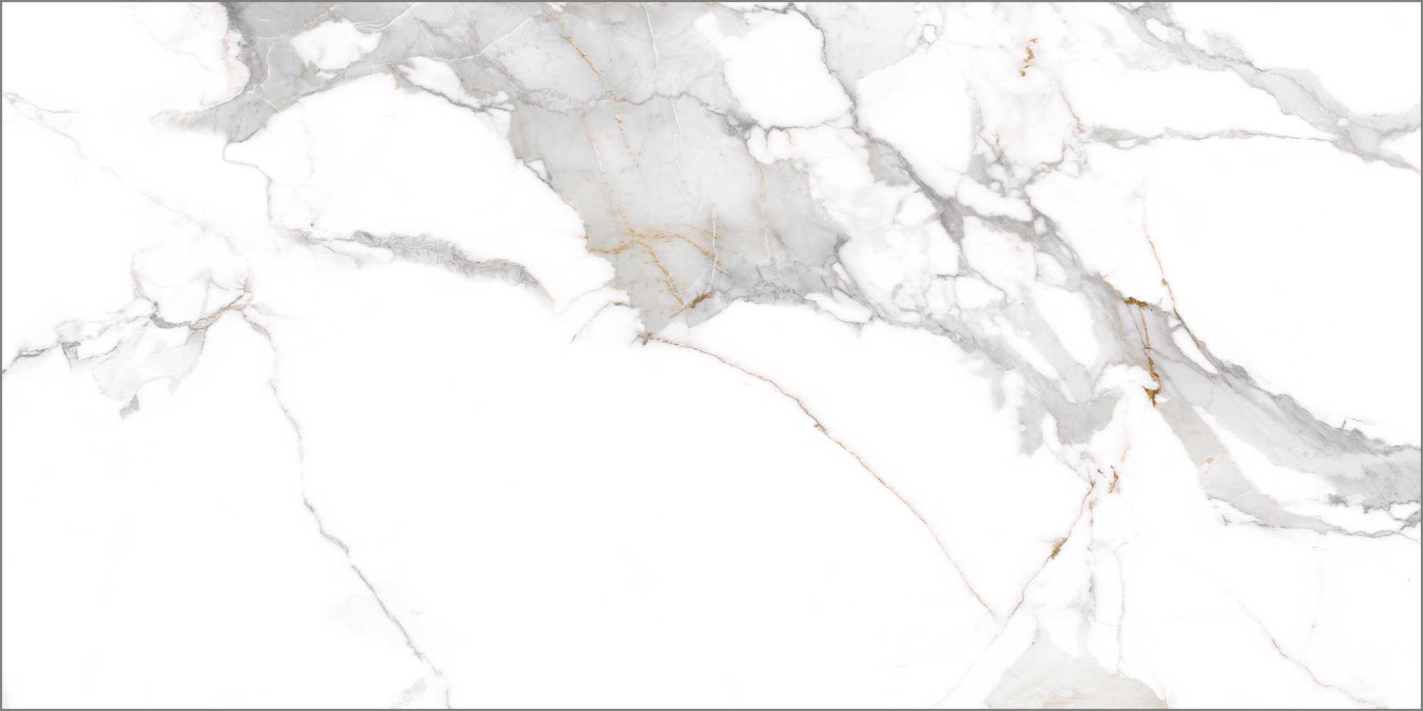GT40806103MR Calacatta Imperial GT Белый 40x80 Global Tile