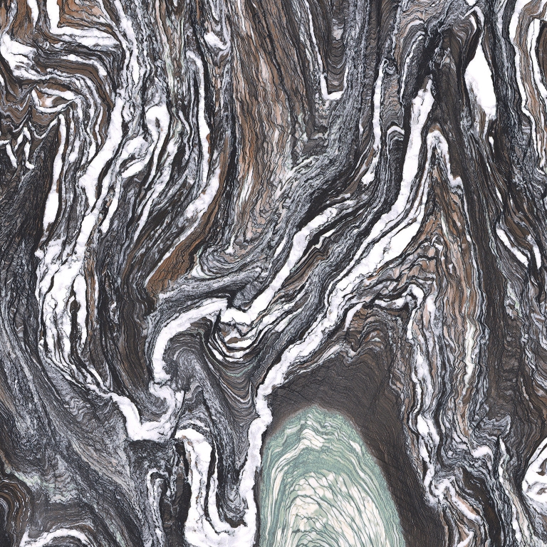 764082 Policroma Cipollino Glossy Ret 6mm 120x120 Cedit