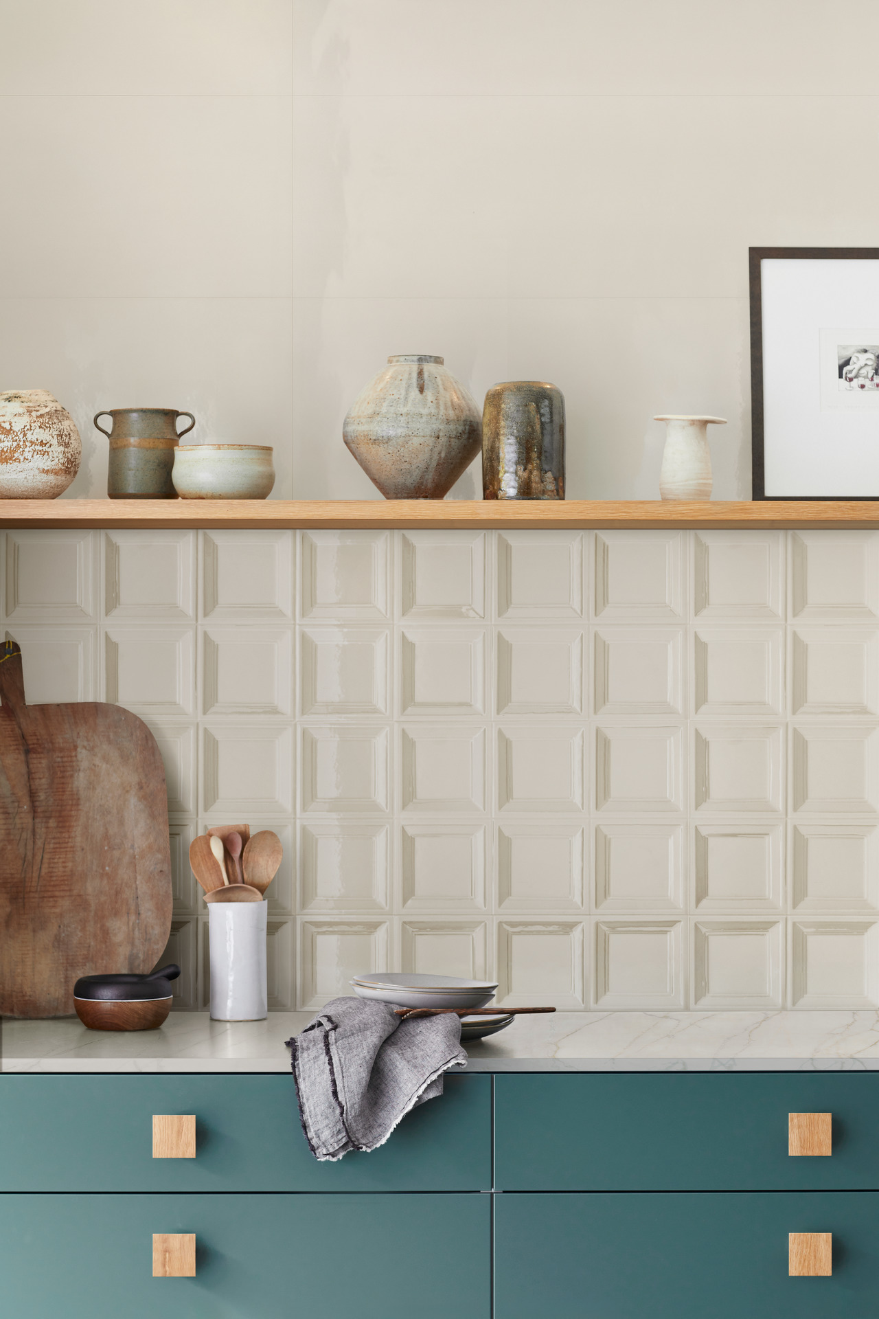 MP5W Bliss Brick 3D Square Str Rett 30x90 MARAZZI Italy
