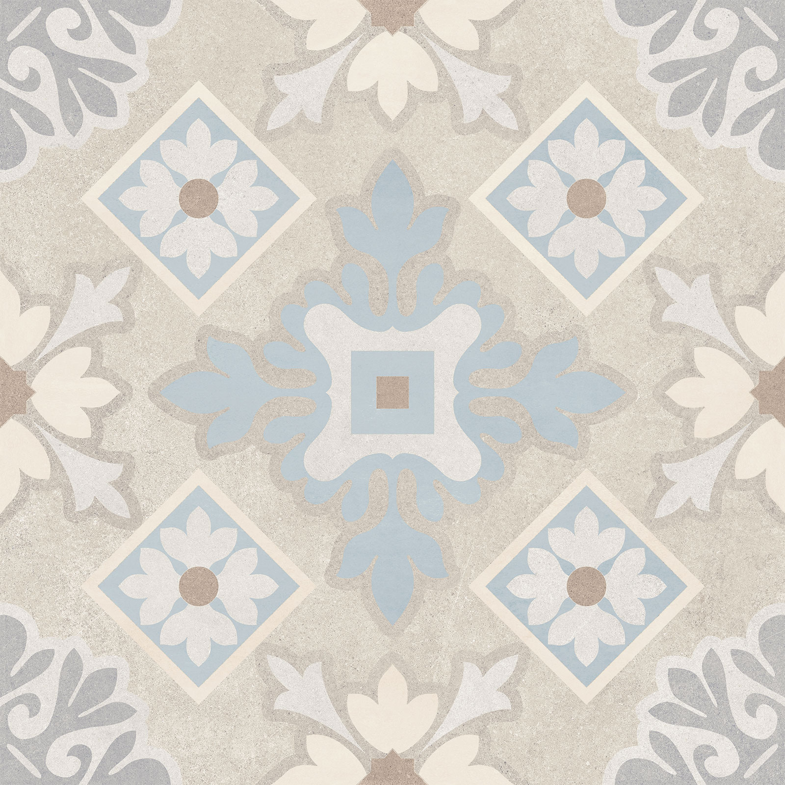 GFU6060FLL46R Floral матовый карвинг 600x600x9 Alma Ceramica (Уралкерамика) фото 6