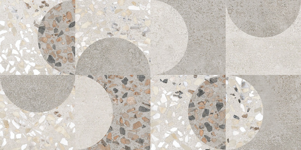 K949799LPR01VTE0 Beton-Terrazzo Декор Геометрический 30x60 Vitra