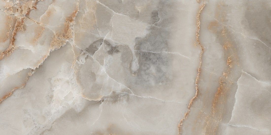Aleut Onyx High glossy 60x120 Ocean-Ceramic