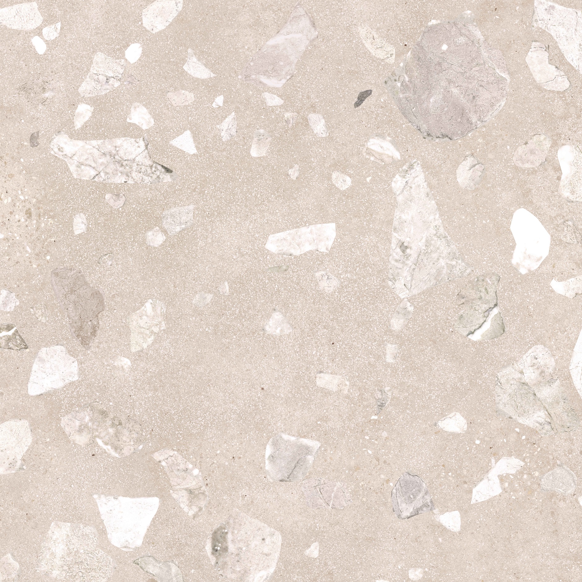 Terrazzo sugar beige PG 01 60х60 Gracia Ceramica