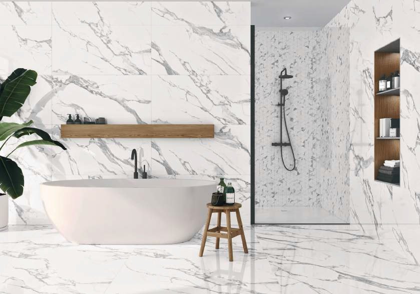 Porcelux Carrara Prissmacer