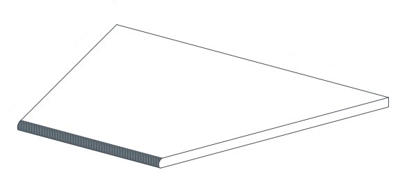 620090000814 Force Fancy Round Angolo Dx 30x60 Atlas Concorde Russia
