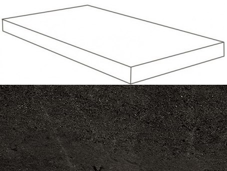 620070001128 Dark Scalino Angolare SX Lap 33x60 Atlas Concorde Russia