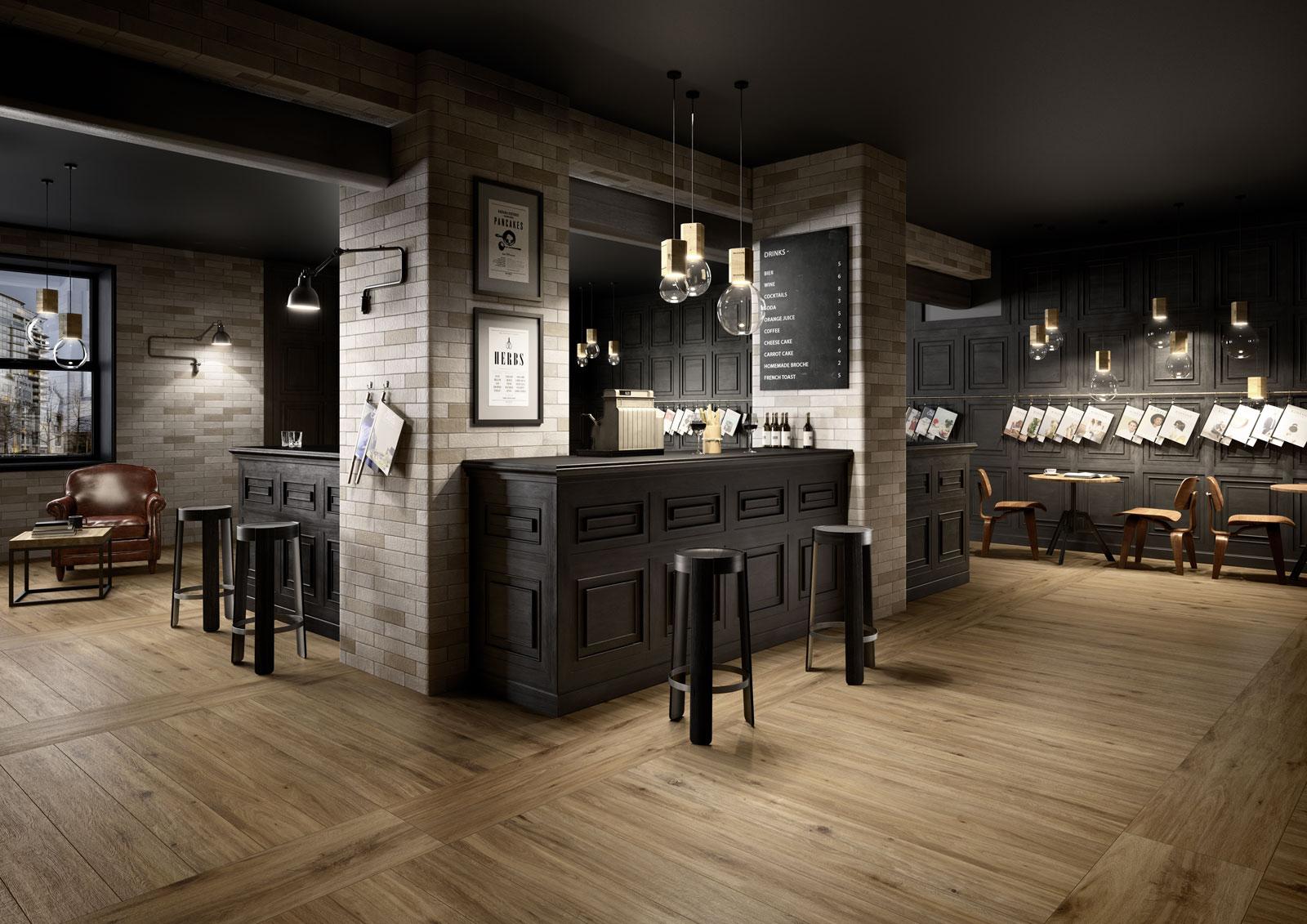 MMJF Treverktrend Rovere miele 19x150 MARAZZI Italy
