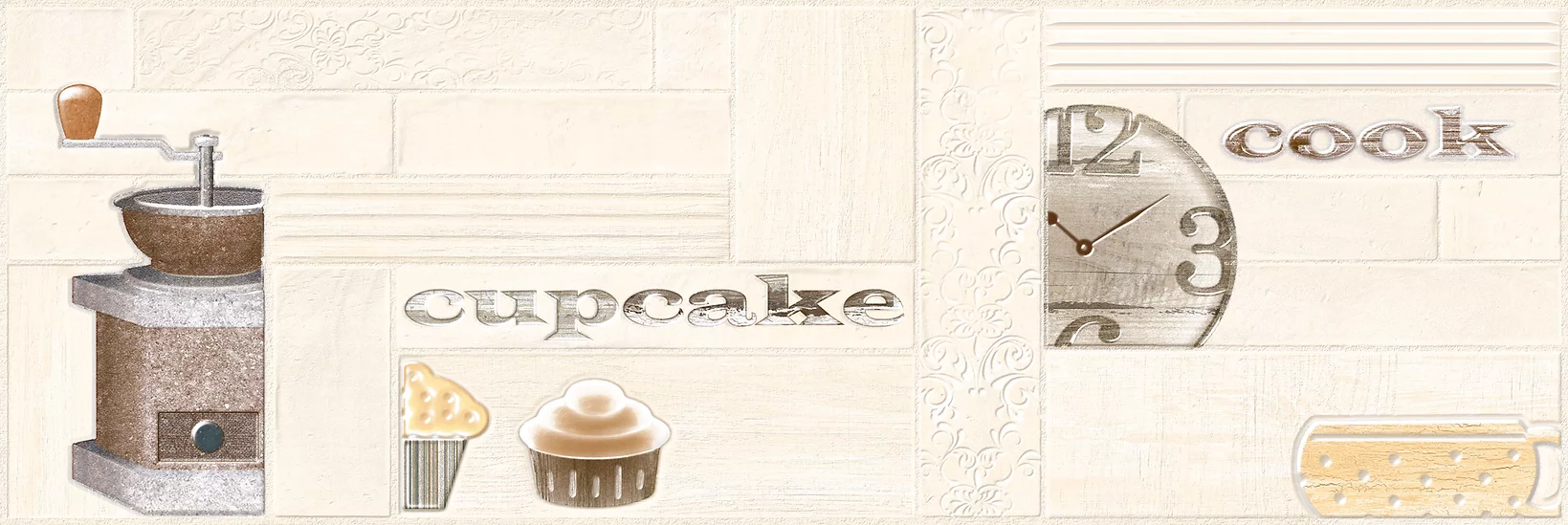 BRICK COOK XL BEIGE rev. 25х75 Emigres