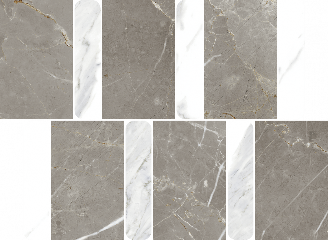 600110000979 Stellaris Grey Mosaico Argan Nat 36.8x26.9 Italon