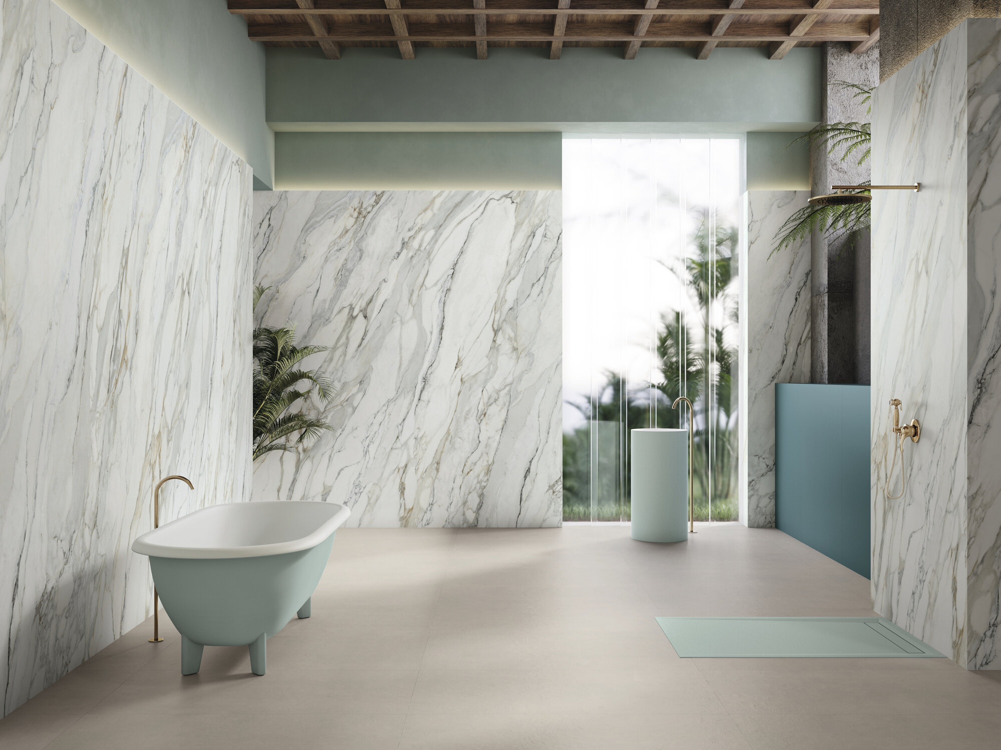 A041633 Arabescato Xenia Matt Rect 60x120 Ape Ceramica