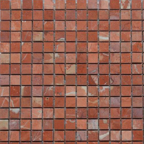 Marble Mosaic Rojo Alicante 15*15 305*305 Art & Natura