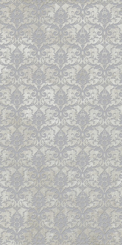 752622 Tesori Decoro Broccato Grigio Argento 6mm 120x240 Cedit