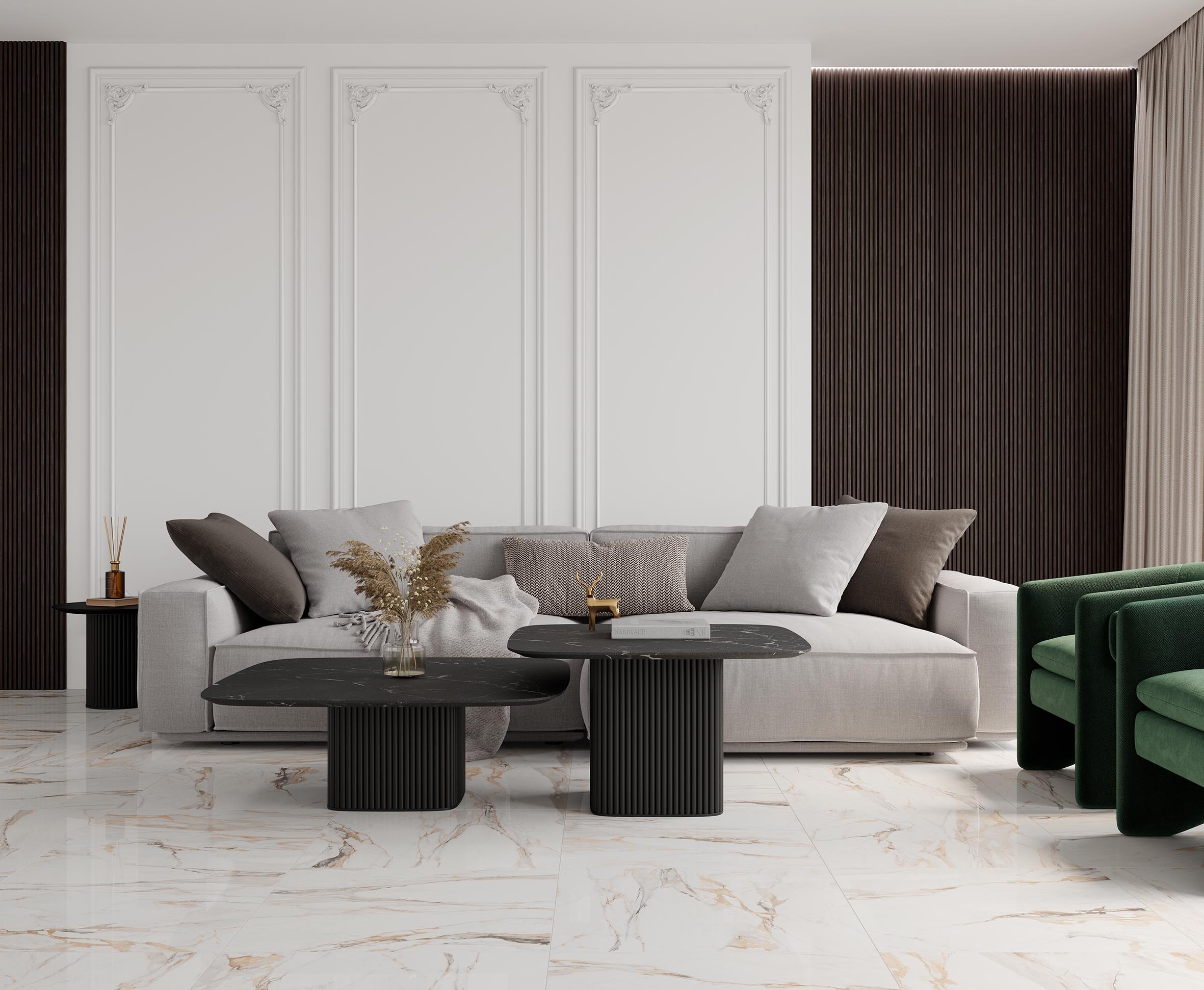 Statuario Porshe Laparet