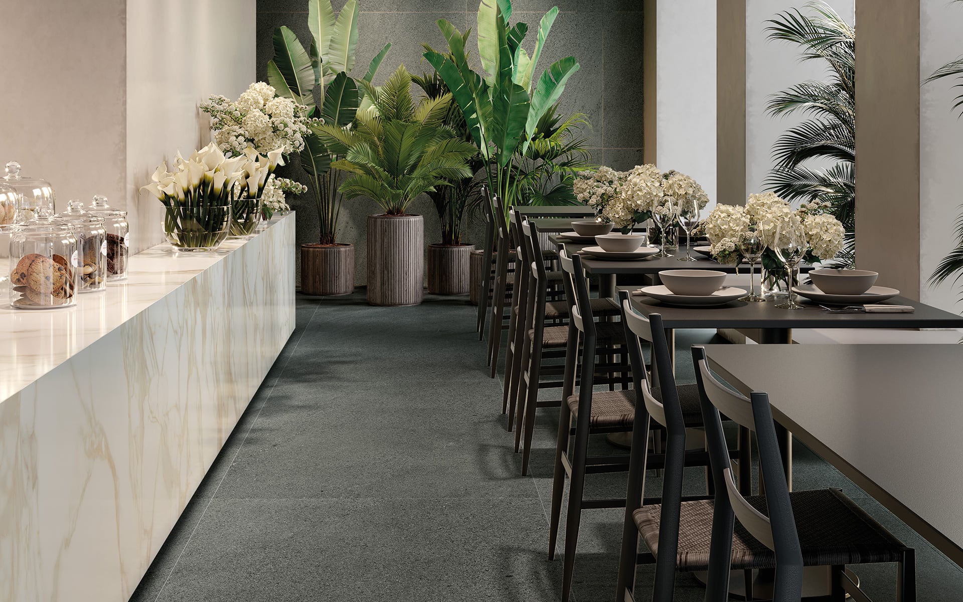 8929989 Victorian Stone Moon Cream Flamed 120x60 Iris Ceramica фото 24