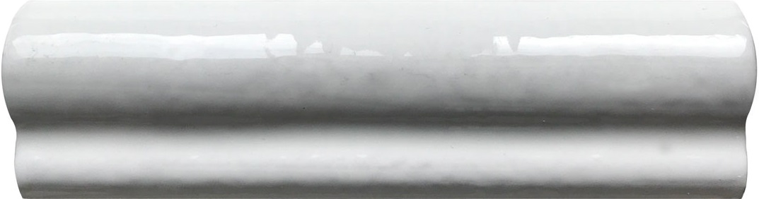 Moldura Patine Blanco Brillo 4x15 El Barco