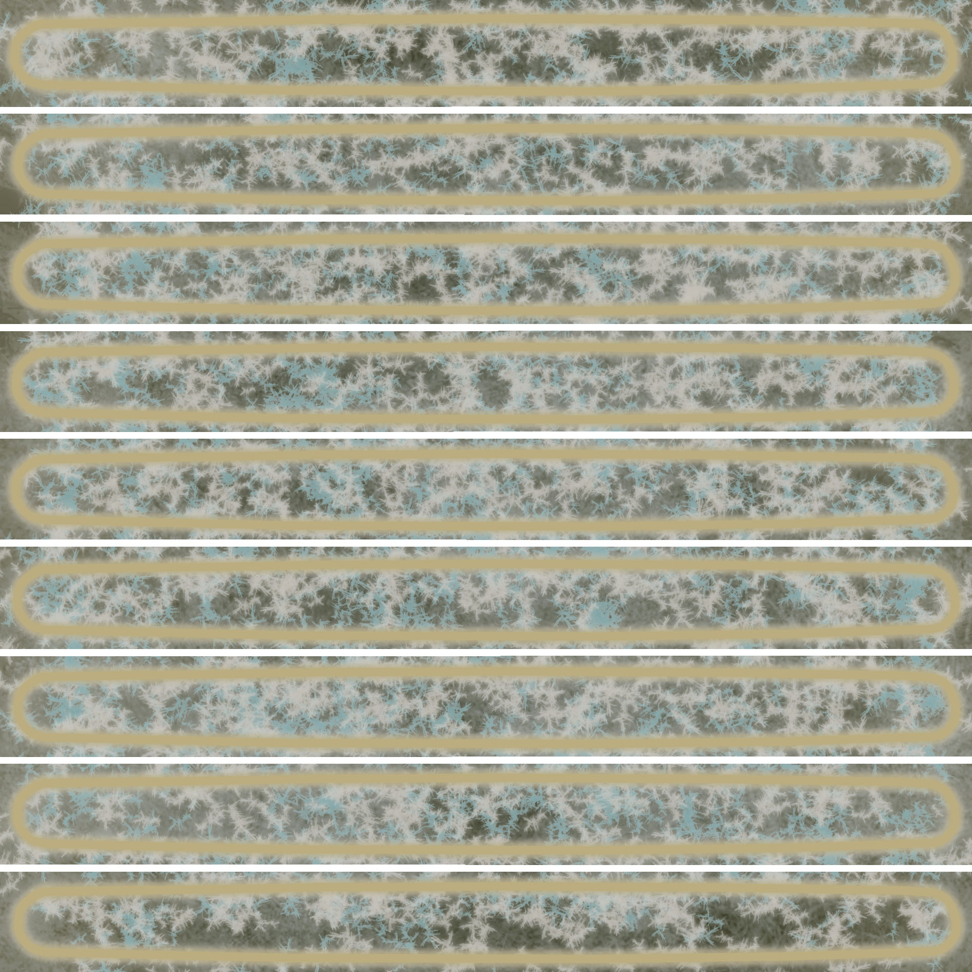 KMD2SOB001BN Декор чипсет Далия зелёный светлый глянцевый 20x20x0,95 Kerama Marazzi