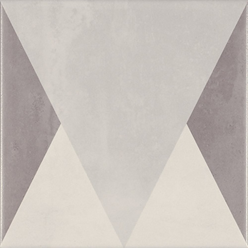 Epica Gris Ornato 20x20 Ceramicalcora