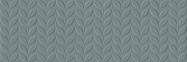 RA6R Vida Struttura Foglia 3D Azzurro Rett 30x90 Ragno Marazzi