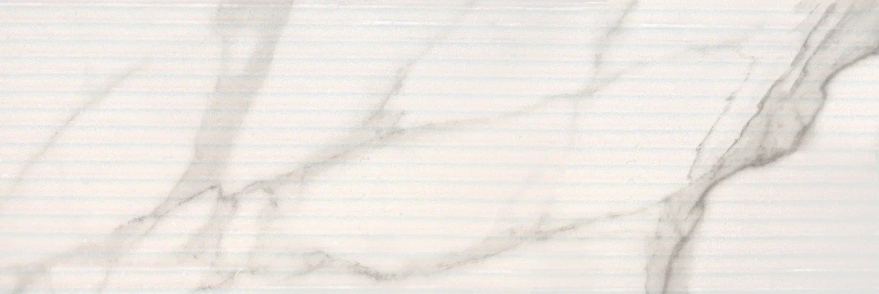 674 Amina Calacatta Relief 29,5х89,5 Eurotile Ceramica
