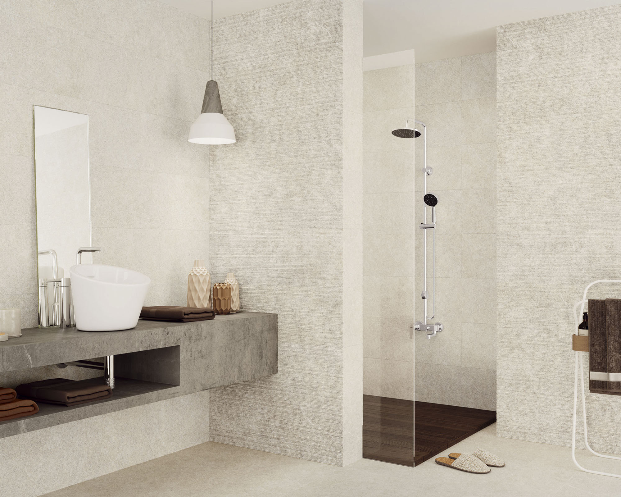 9551 Soller Blanco Relieve Nau Rect 30х90 Porcelanite Dos
