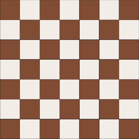 М6102/7103 Квадрат красный / Квадрат белый на сетке 330х330 Metlah.Store