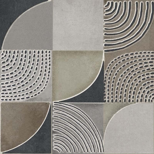 004138 Decoro Infinity Rettificato 60x60 Dado Ceramica