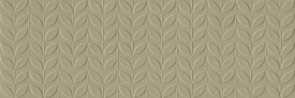 RA6N Vida Struttura Foglia 3D Verde Rett 30x90 Ragno Marazzi