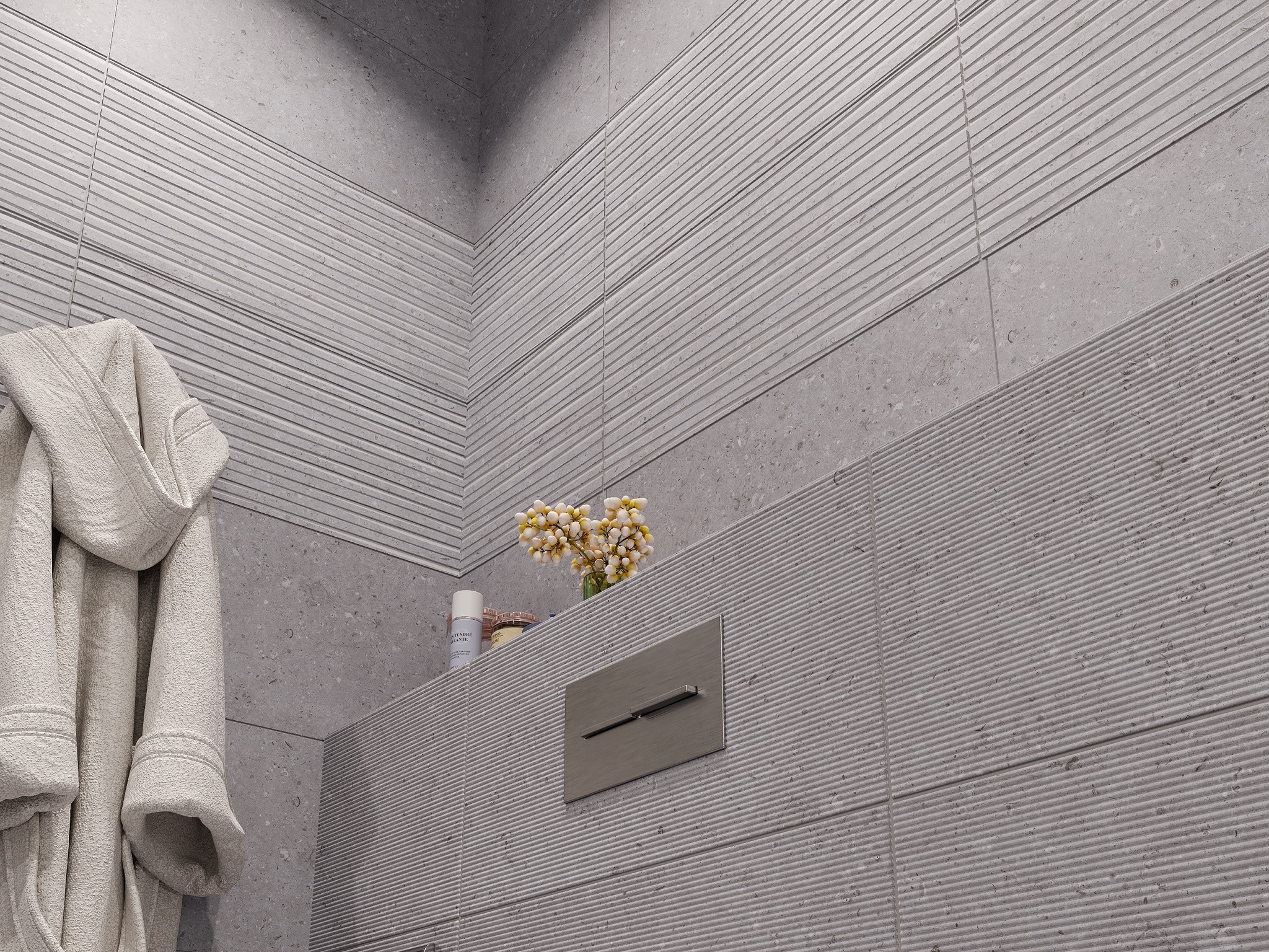 F Rockberry Beige 30x30 Cube Ceramica