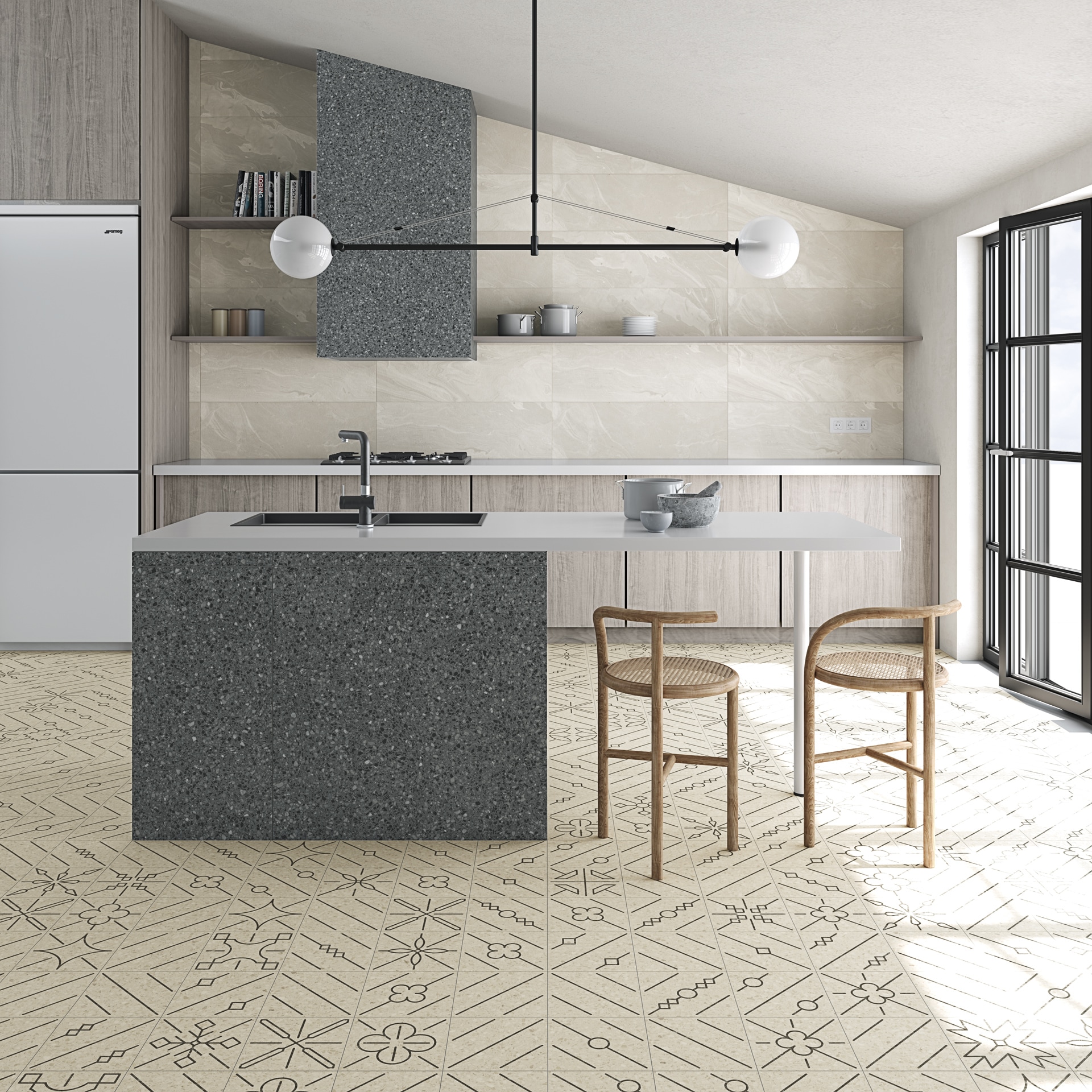 4FCI Loano-R Multicolor 20x20 VIVES