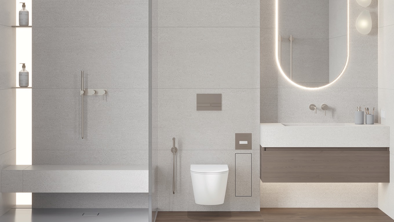 Абсолют Нэйчерал ПРО серый матовый структурный R10/A КР 60х120 Laparet фото 5