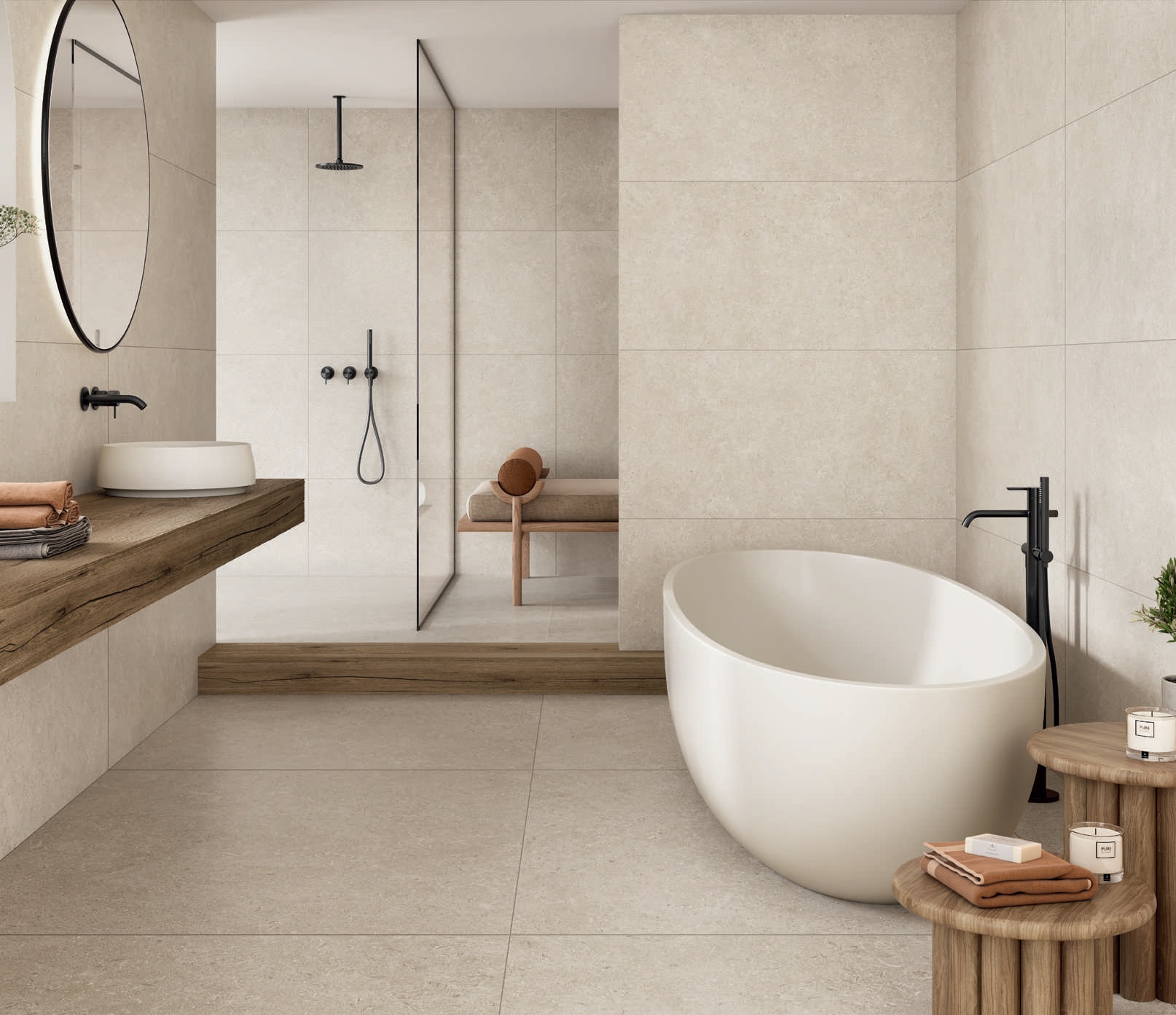 3AEBLEIIBDPA Leiria Greige MT 6mm 60x120 Keratile