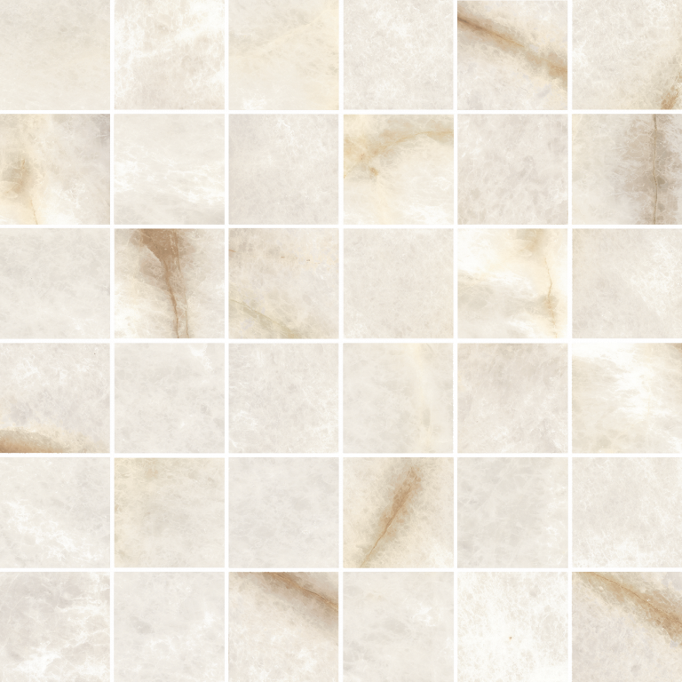 610110001138 Stellaris Crystal Pure Mosaico 30x30 Italon