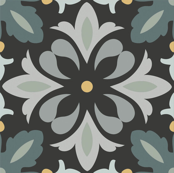A038627 Daisy NIGHT 15x15 Ape Ceramica