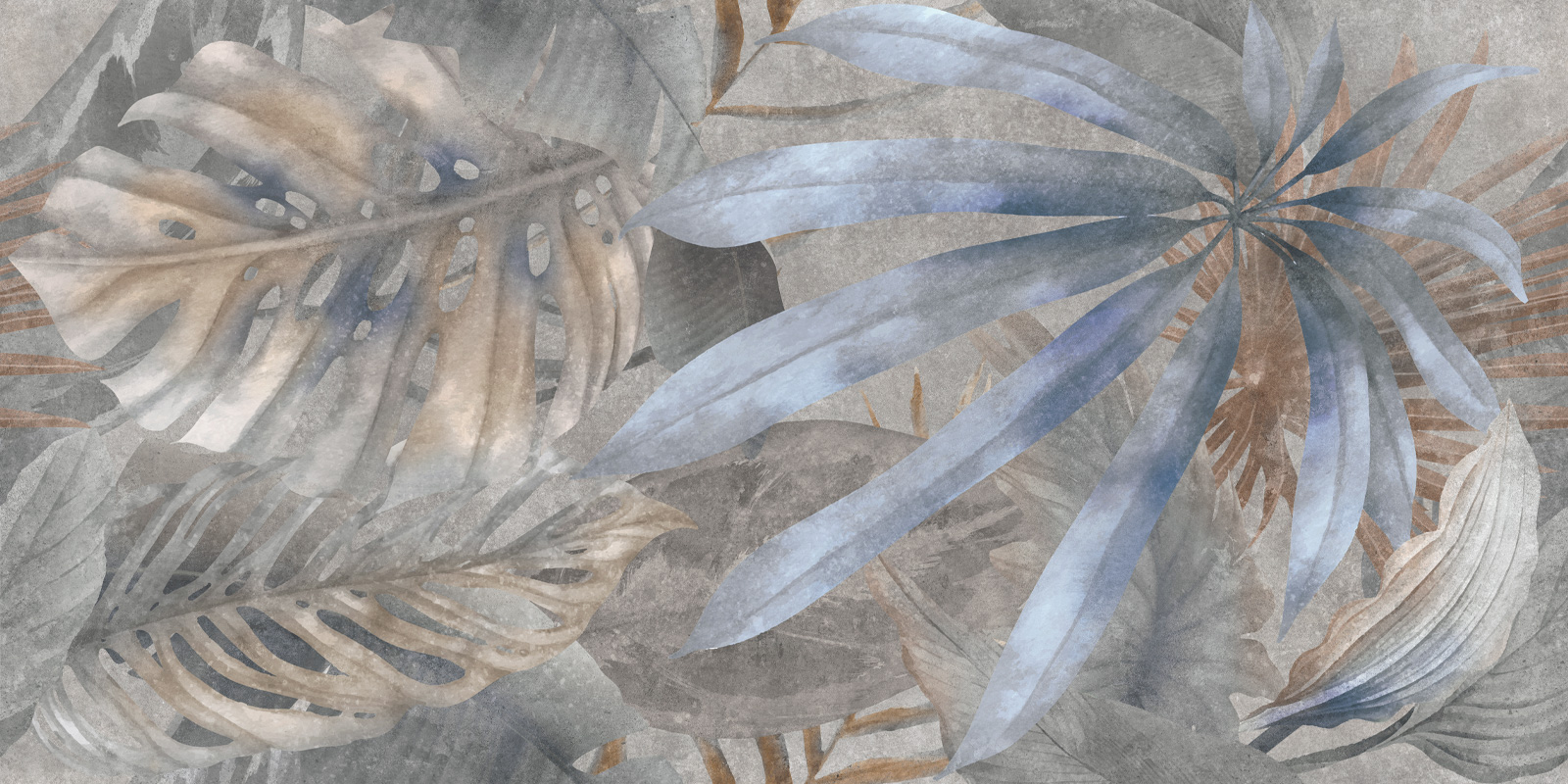 D120240G Bahamas Floristry Dark матовый граниль 600x1200x9.5 New Trend