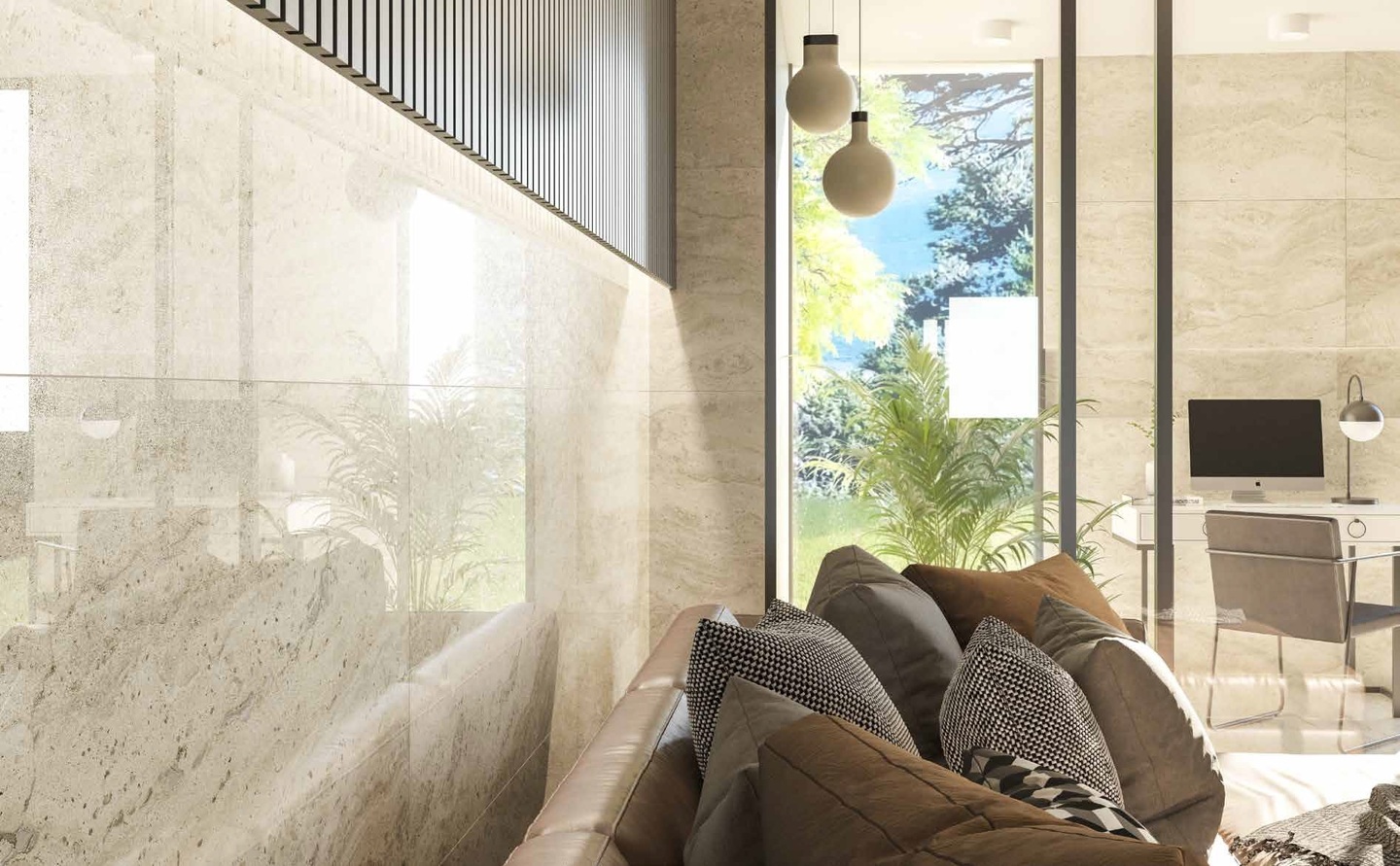 Iceberg Gris Lapado 59x120 Cerpa Ceramica