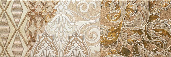 7514 COMPOSICION LIVING II BEIGE 25x75 Porcelanite Dos