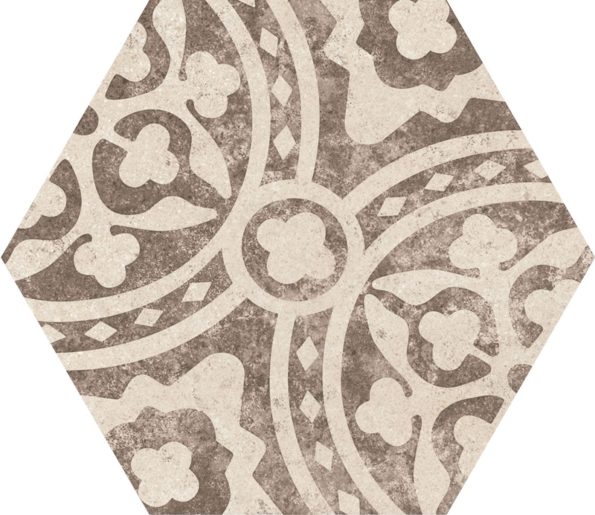 22098 Hexatile Cement Garden Sand 17,5x20 (17 видов паттерна) EQUIPE